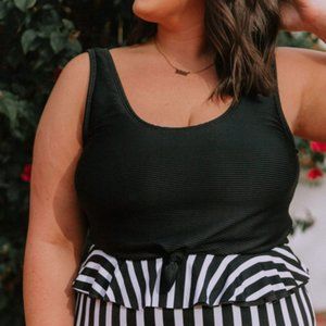 NWT Lucy Avenue Knot Over You *Bathing Suit* Top